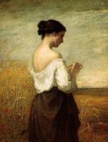 William Morris Hunt - Peasant Girl